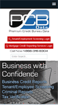 Mobile Screenshot of premiumcreditbureaudata.com